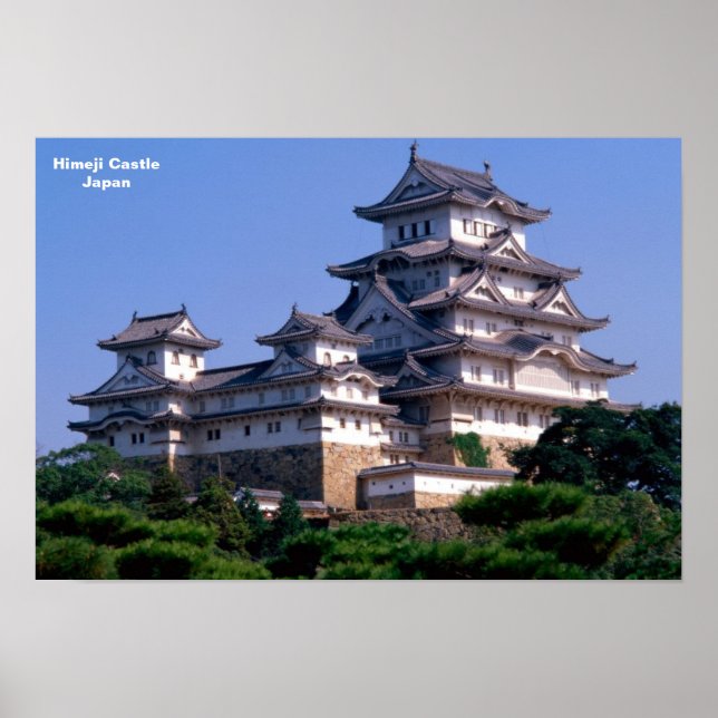 Affiches Château Himeji Japon (Devant)