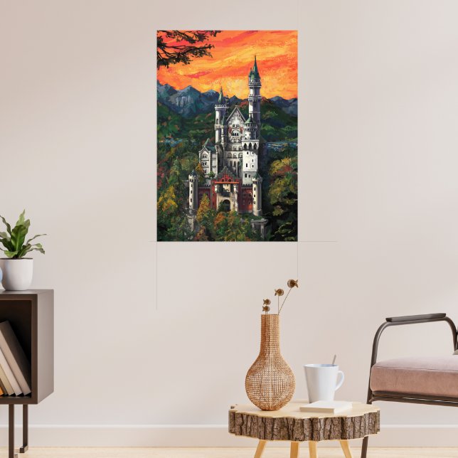 Affiches Château Schloss Neuschwanstein (Salon 3)