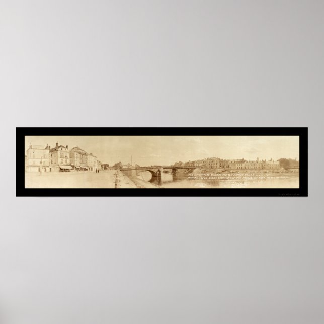 Affiches Château Thierry Marine Photo 1918 (Devant)