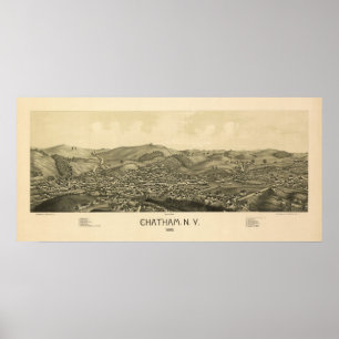 Affiches Chatham NY 1886