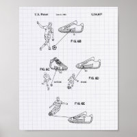 Chaussures de soccer 1993 Art Brevet - Poivre Line