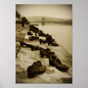 Affiches Chaussures sur le Danube