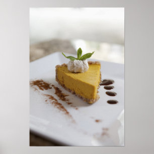 Affiches Cheesecake citrouille