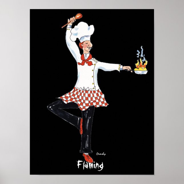Affiches chef (Devant)