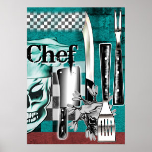 Affiches Chef Crâne 4