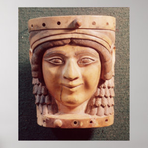 Affiches Chef d'une femme, appelée la Dame du Puits