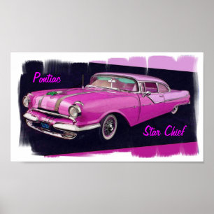 Affiches Chef étoile Pontiac 1955