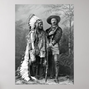 Affiches CHEF SITTING BULL et Buffalo Bill Cody