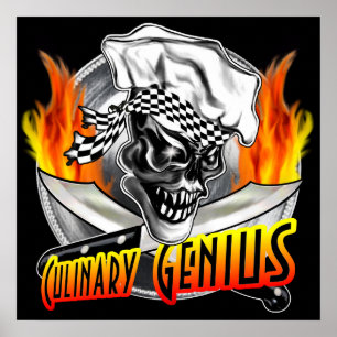 Affiches Chef Skull 5