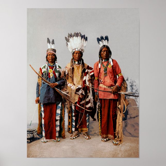 Affiches Chefs Apache (Devant)