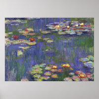 Chefs-d'œuvre de peinture de Nymphéas de Monet