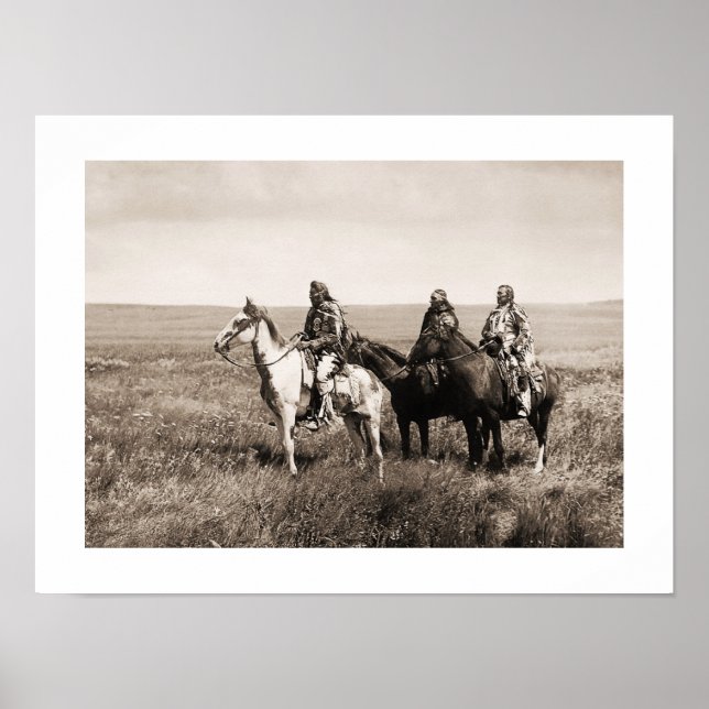 Affiches Chefs Piegan Blackfeet (Devant)