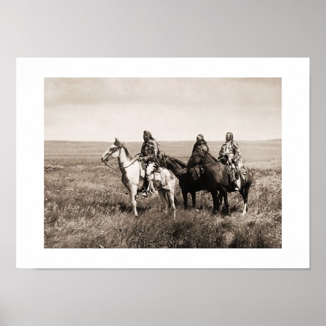 Affiches Chefs Piegan Blackpieds (Devant)