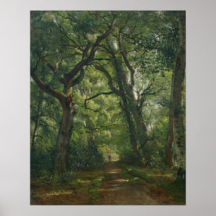 Affiches Chemin dans la forêt, 1864