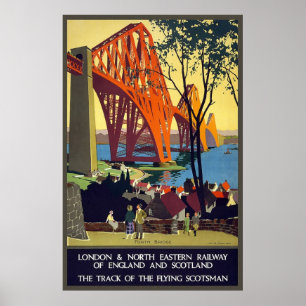 Affiches Chemin de fer du nord-est de l'Angleterre et de