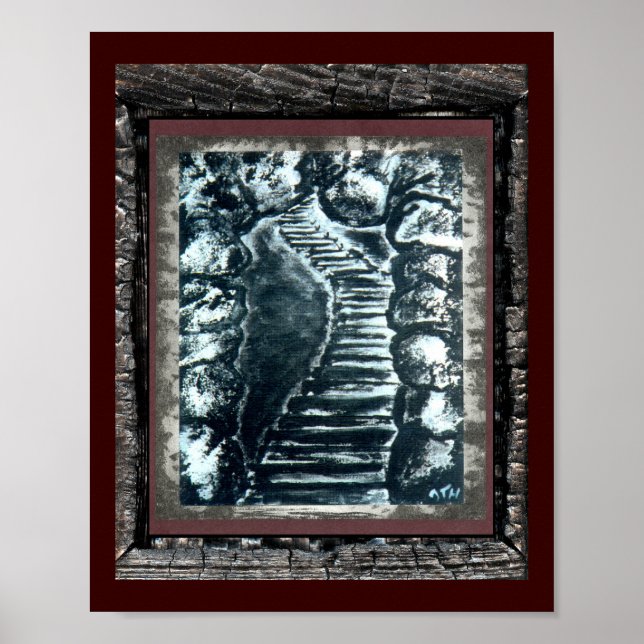 Affiches Chemin de pierre (Devant)