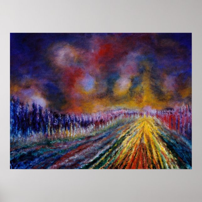Affiches Chemin Violet (Devant)
