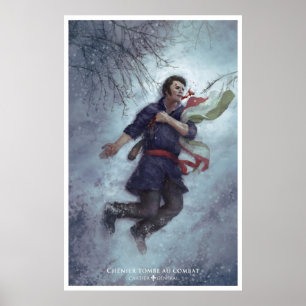 Affiches Chénier tombe au combat