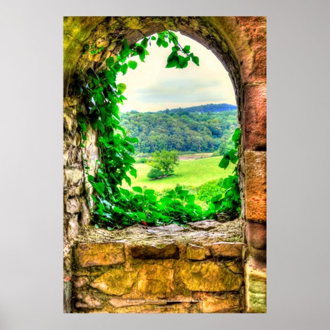 Affiches Chepstow Castle Window II, Monmouthshire, Pays de  (Devant)