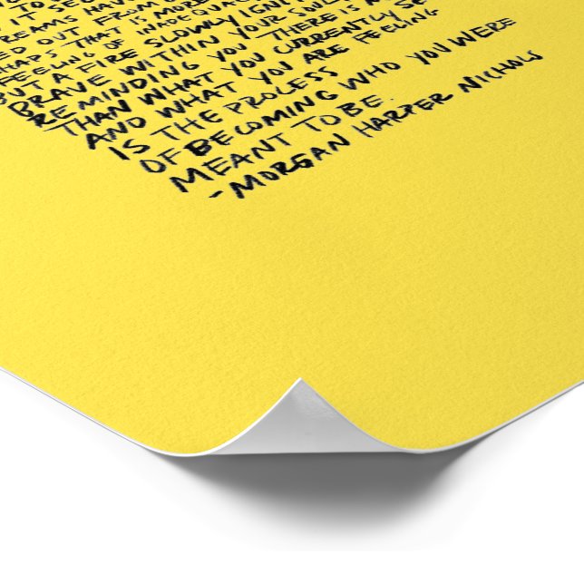 Affiches chère adolescente, il y a un endroit pour vous (Coin)