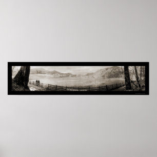 Affiches Cherokee NC Réserve indienne Photo 1909