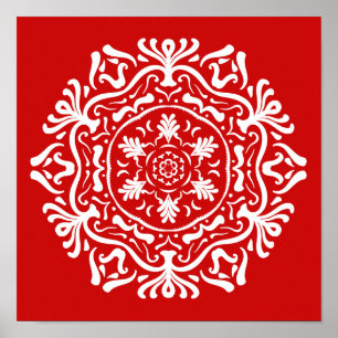 Affiches Cherry Mandala