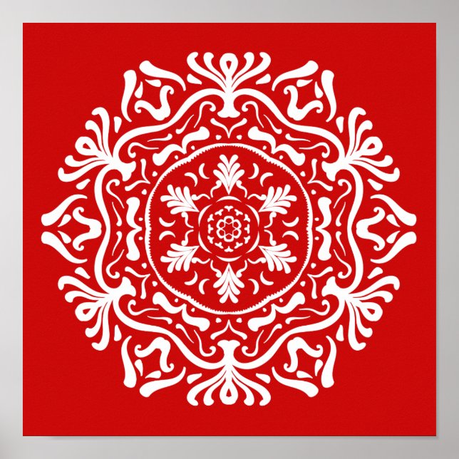 Affiches Cherry Mandala (Devant)