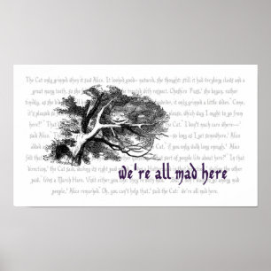 Affiches Cheshire Cat