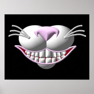 Affiches Cheshire Chat Smile