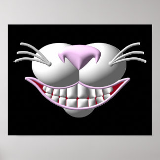 Affiches Cheshire Chat Smile