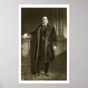 Affiches Chester Alan Arthur, 21ème président du St uni