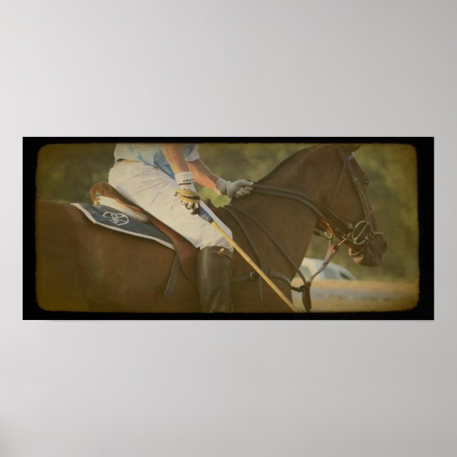 Affiches Cheval Polo (Devant)