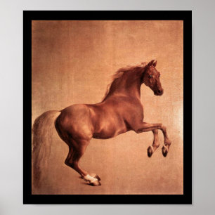 AFFICHES CHEVAL ROUGE