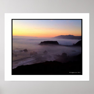 Affiches Chèvre Rock Sunset Photo (20 x 16) Imprimer