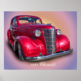 AFFICHES CHEVROLET 1938
