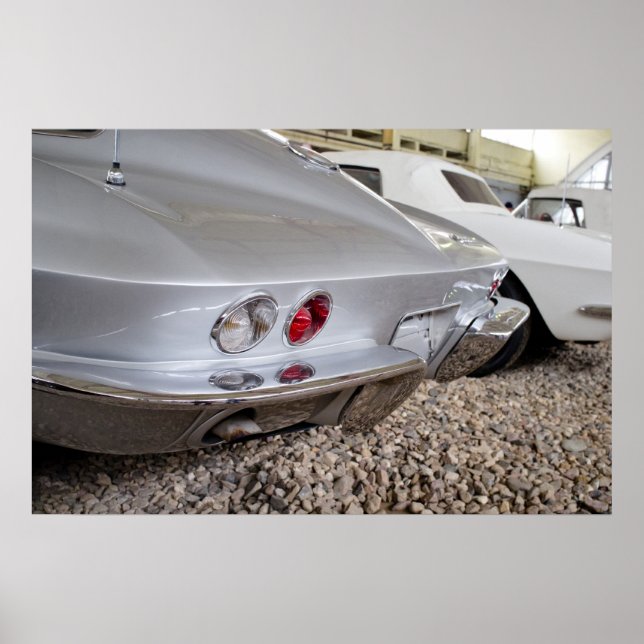 Affiches Chevrolet Corvette (Devant)