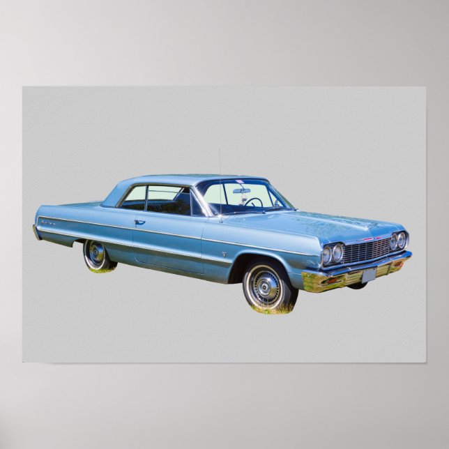 Affiches Chevrolet Impala 1964 Antique Car (Devant)