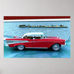 Affiches Chevy 1957