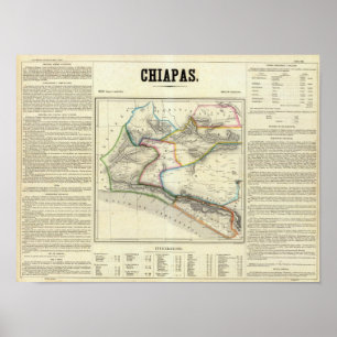 Affiches Chiapas, Mexique