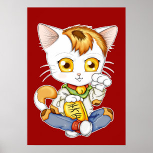 Affiches Chibi Maneki Neko