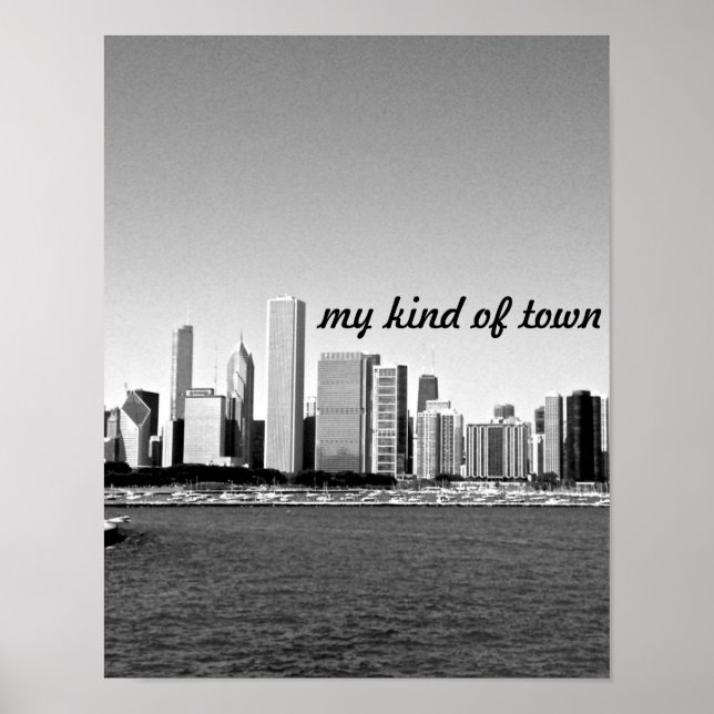 Affiches chicago est ma ville (Devant)