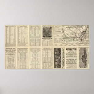 Affiches Chicago et Alton Railroad 2