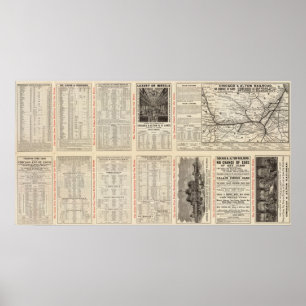 Affiches Chicago et Alton Railroad 3