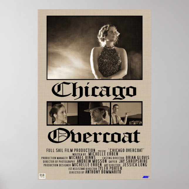 Affiches Chicago Overcoat (Devant)