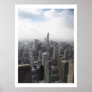Affiches Chicago Skyline