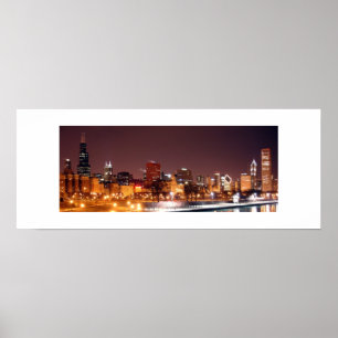 Affiches Chicago Skyline