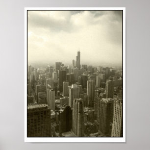 Affiches Chicago Skyline