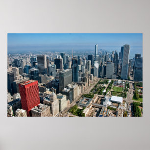Affiches Chicago Skyline