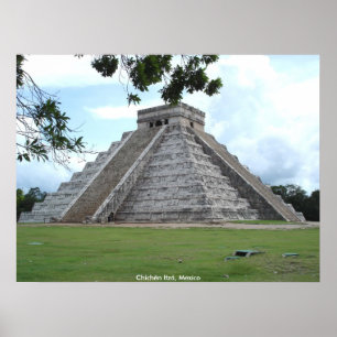 Affiches Chichen Itza, Mexique