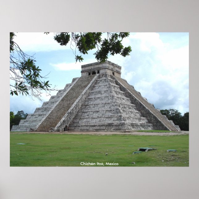 Affiches Chichen Itza, Mexique (Devant)